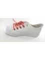 Lois Zapatilla lona en blanco