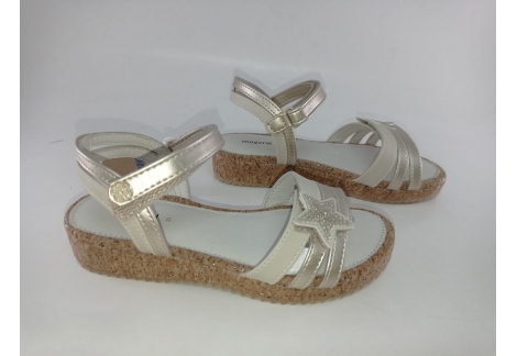 Mayoral Sandalia platino