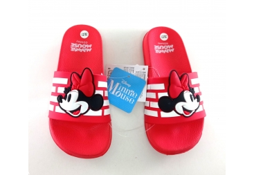 Cerdá chancla de goma en rojo MINNIE