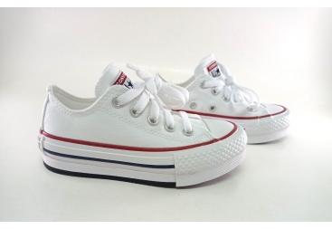 Converse lona blanca