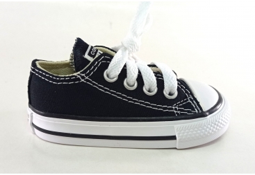 Converse lona negra