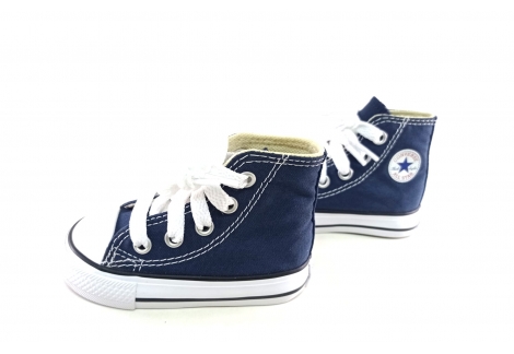 Converse botín lona azul