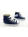 Converse botín lona azul