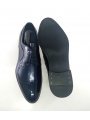 Zapato charol azul caballero tubolari