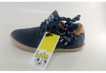 Lois zapatilla zapato azul marino