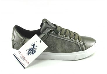 Sneaker gris plomo
