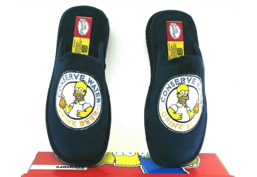 Zapatilla casa azul homer