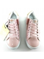 Sneaker charol rosa