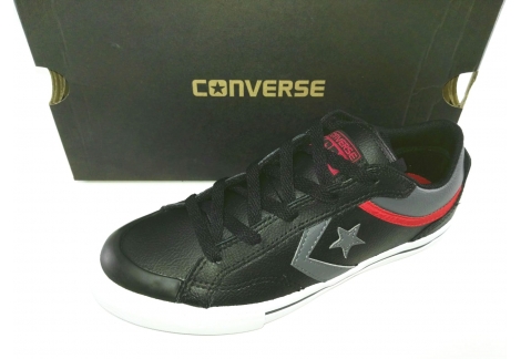 Converse deportivo bamba piel negro