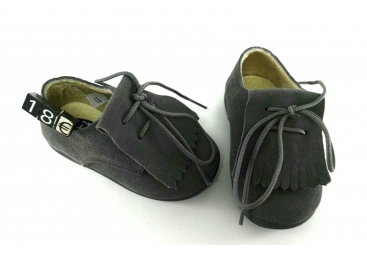 Zapato serraje gris