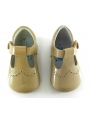 Zapato Vestir Charol Camel