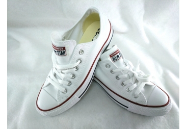 Zapatilla de lona en blanco Converse