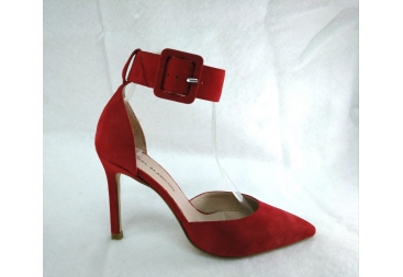 Zapato en ante rojo Alarcón