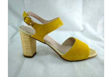 Sandalia amarillo Ana Román