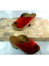 Chancla rojo Wikers