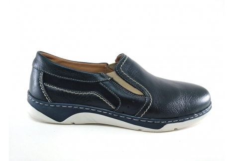 Zapato de caballero en azul marino Luisetti