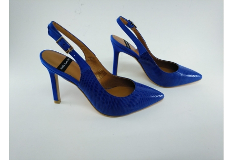 Alarcón zapato de señora azulón