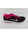 Zapatilla deportiva Nike rejilla negra/fuxia