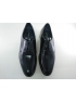 Tubolari Zapato fino en piel florentic Azul marino liso