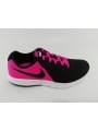 Zapatilla deportiva Nike mitad negro/fuxia