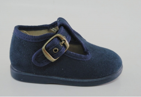 Batilas zapatilla de niño azul marino