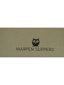 Marpen Zapatilla de casa gris y burdeos