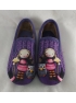Chispas zapatilla cerrada en color lila