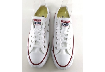 Converse lona en blanco