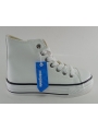 Botin cordonera blanco