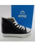 Botin cordonera negro