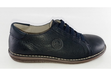 Zapato azul marino gomas