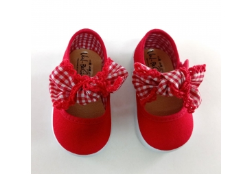 Zapatilla roja niña VULPEQUES